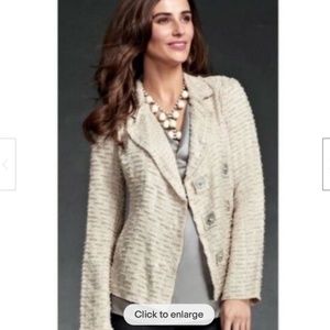 Cabi Chenille Jacket, Medium